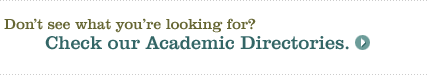 Check Our Academic Directories